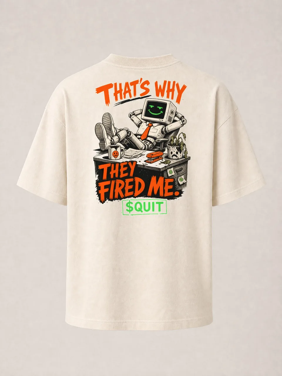 Not a Robot Tee, back
