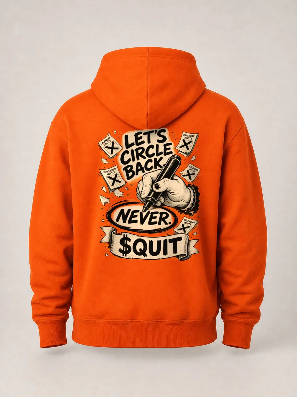 Circle Back Hoodie, back